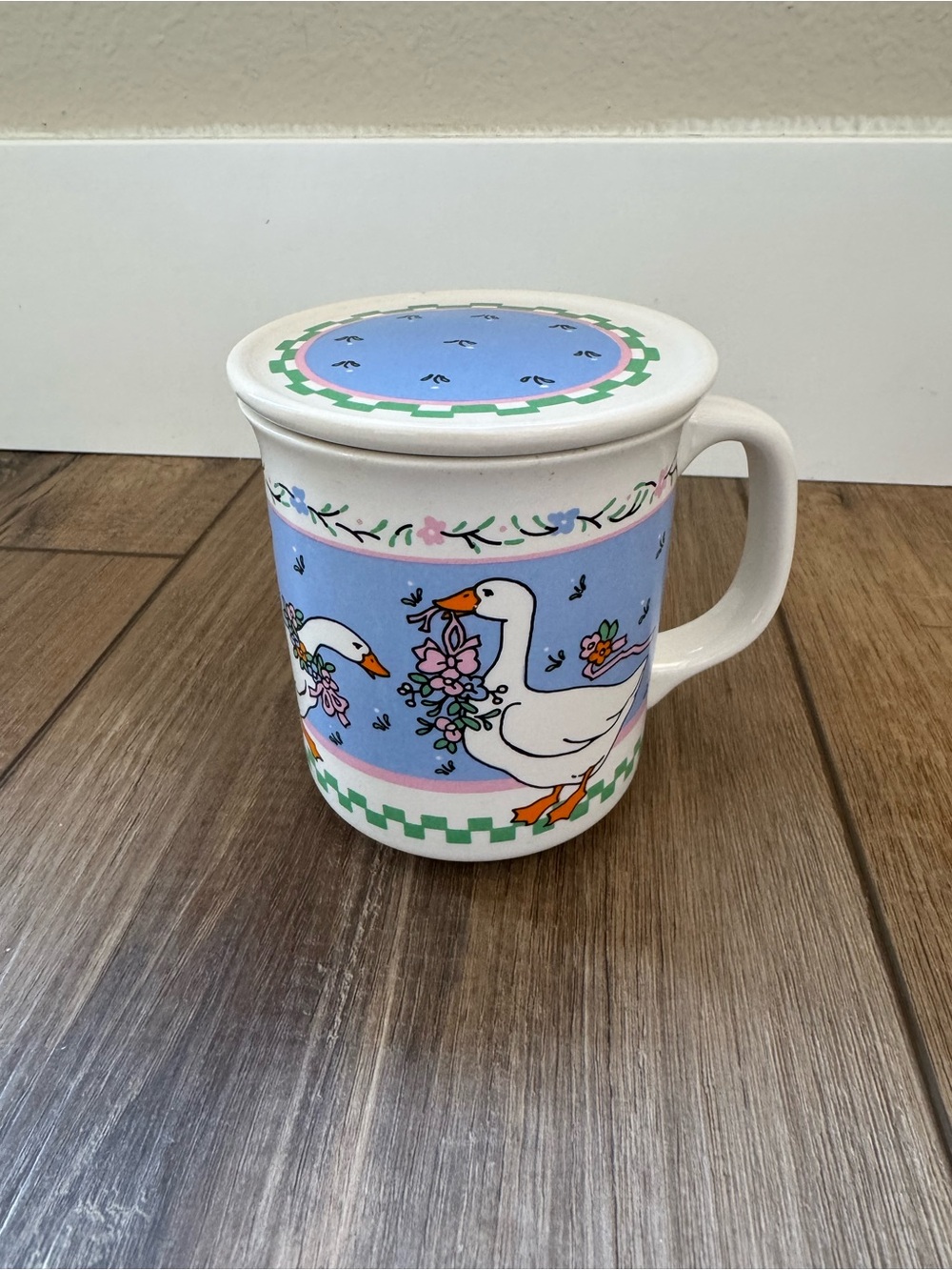 Vintage Goose Ceramic Mug | EUC | Giftco | Cottage Core